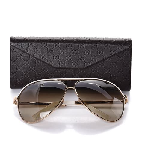 gucci sunglasses white and gold|buy gucci sunglasses online.